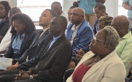 Deputy Prime Minister I. Chester Cooper Attends Dedication of Exuma BTVI Campus